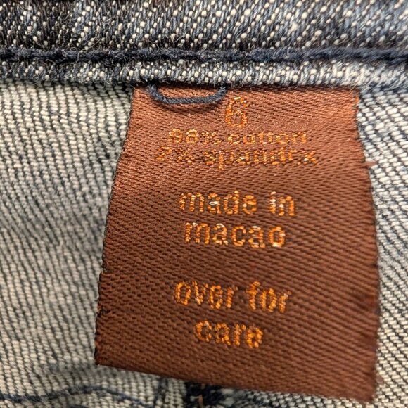 The Limited Jeans Low Rise Y2K Flare Bootcut Millennial Retro Style - Size 6 - Picture 6 of 7